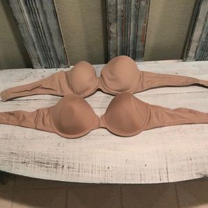 Nude Strapless Bra Bundle